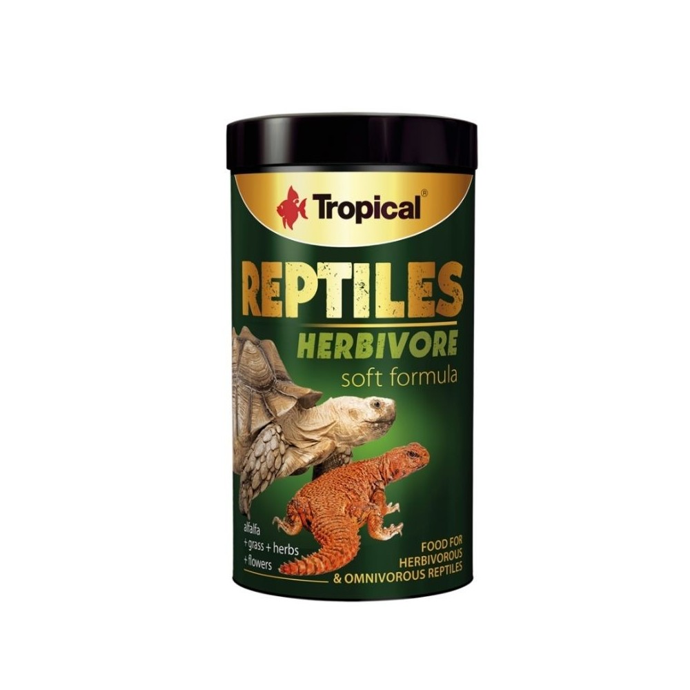 Tropical Soft Line Reptiles Herbivore maistas augalėdžiams ropliams, minkštas  250 ml