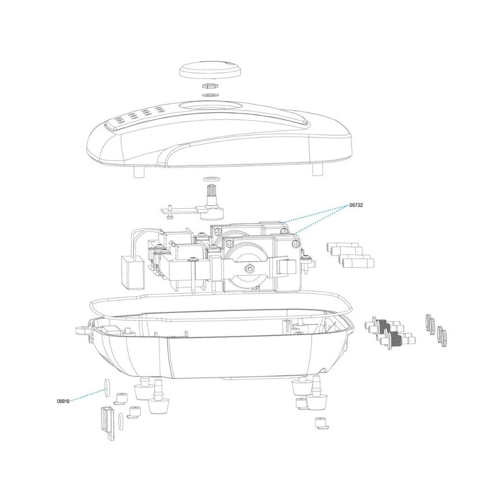 Sera oro pompa Air 550 R Plus, 552 l/h, 8 W