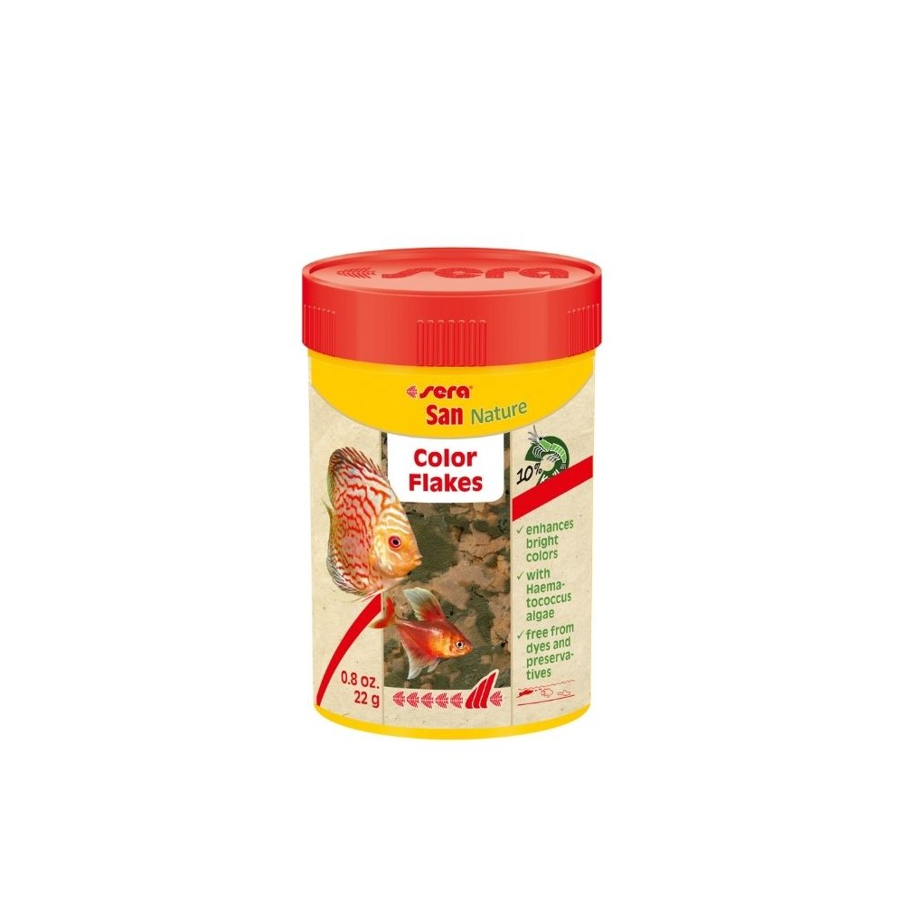 Sera pašaras žuvims San Nature, 100 ml, 22 g