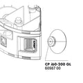JBL siurbtukai vidiniams filtrams CristalProfi i60-i200, 2 vnt.