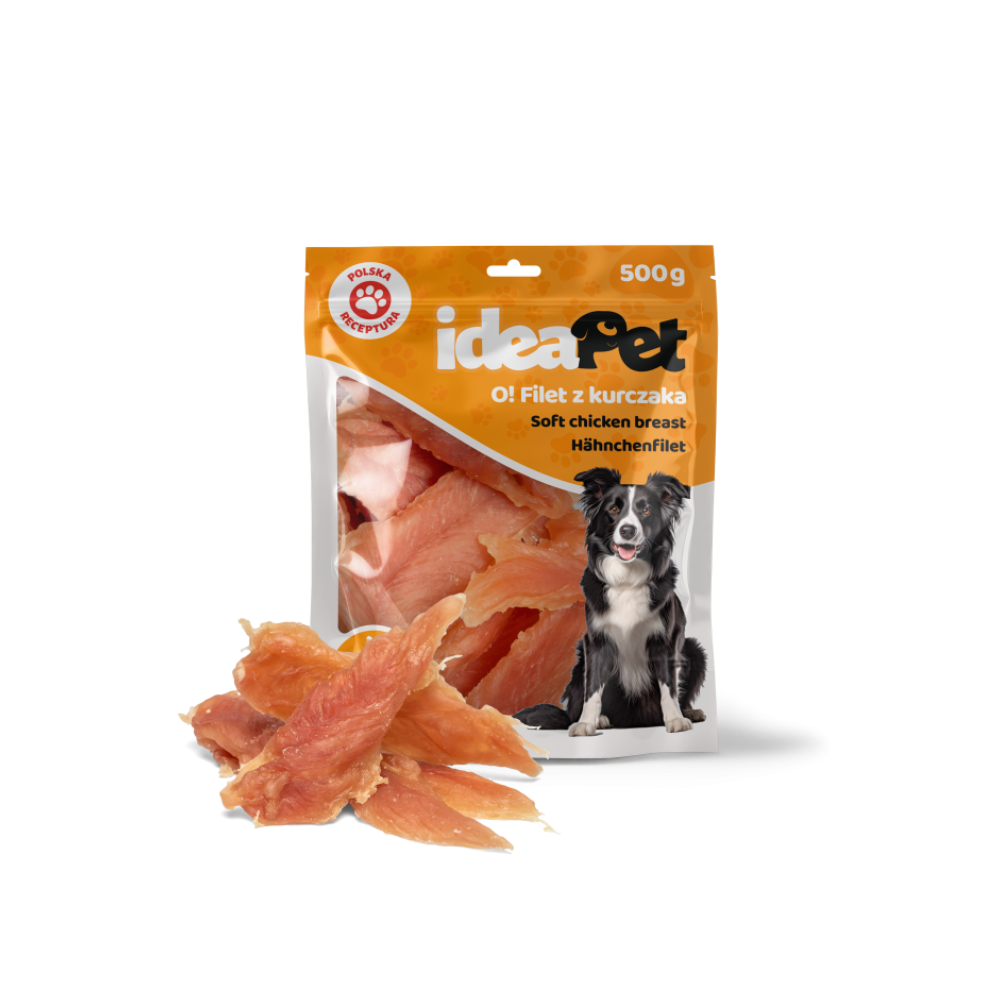 Skanėstas šunims vištienos file, 500 g