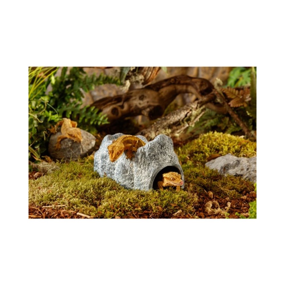 Slėptuvė ropliams Exoterra Wet Rock Large, 11x11x20 cm
