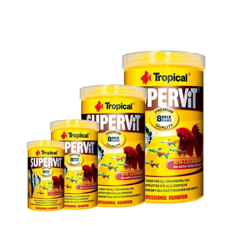 Tropical Supervit maistas žuvims su Beta-gliukanu 100 ml