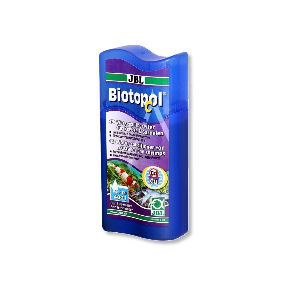 Vandens kondicionierius vėžiagyviams ir krevetėms Biotopol C 100 ml