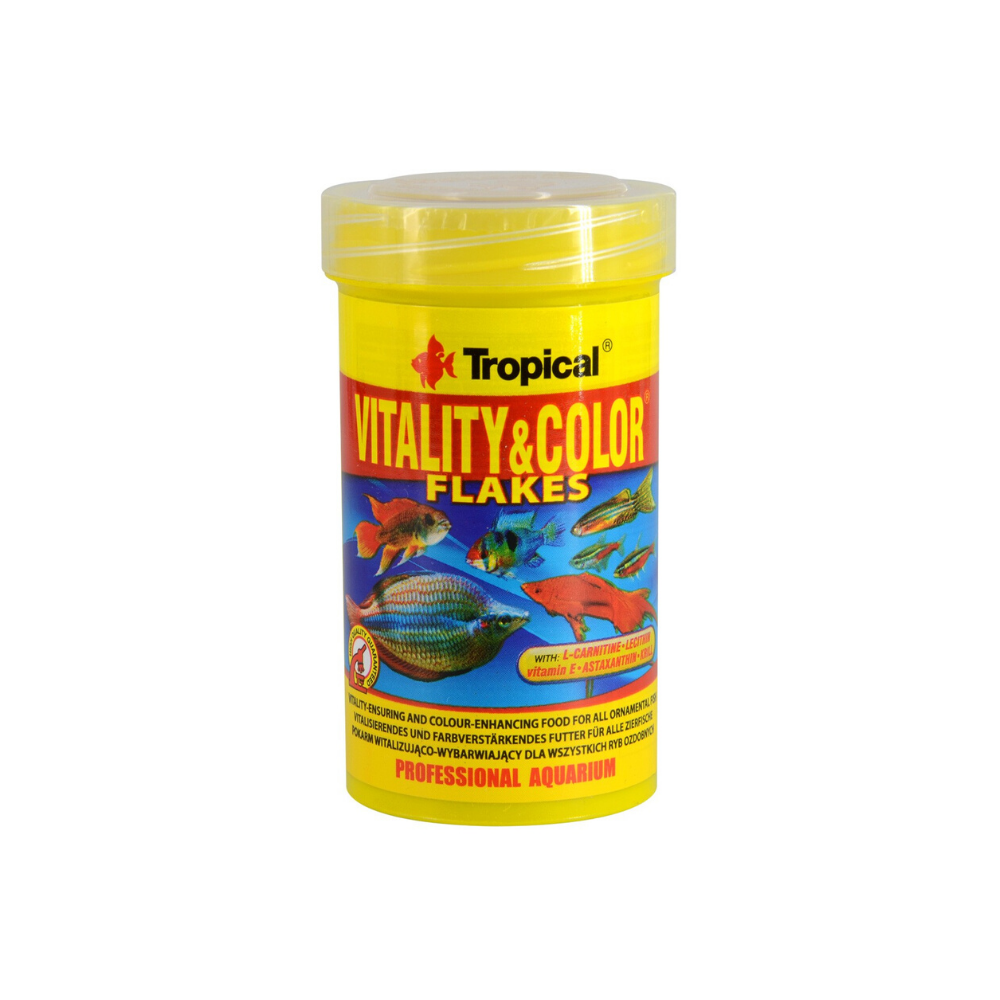 Tropical Vitality&Color spalvas ryškinantis maistas žuvims 100 ml
