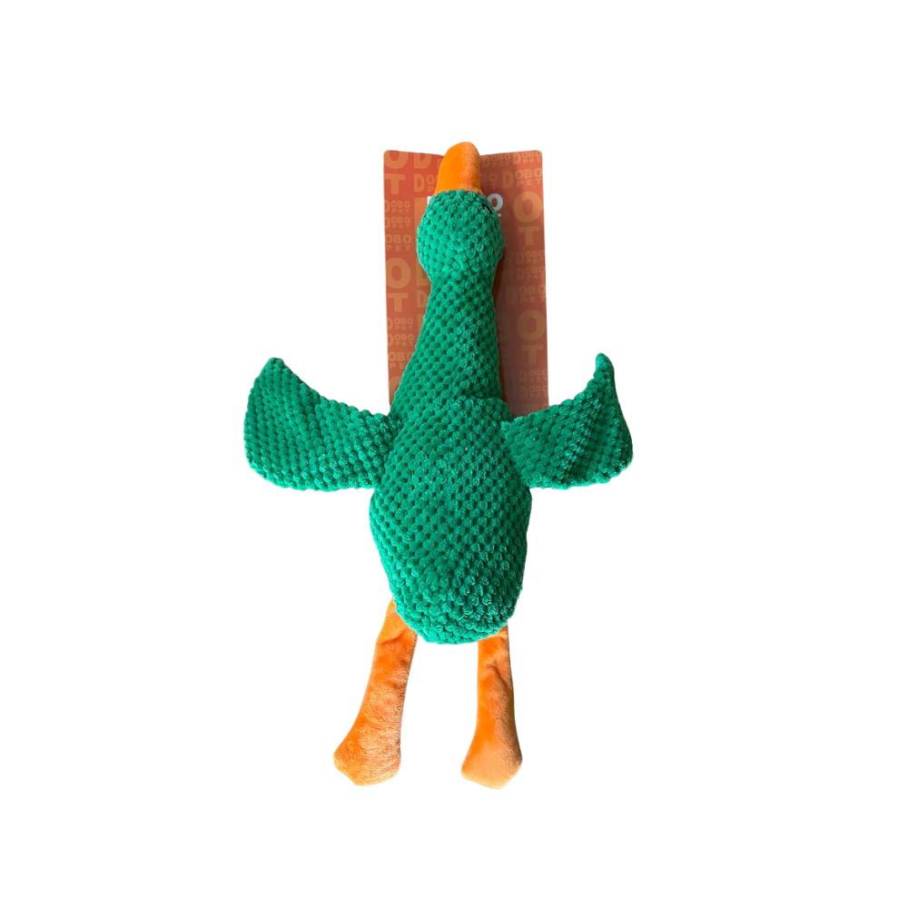 Žaislas šunims pliušinė antis, 47 cm